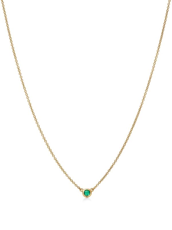 Color by the Yard Emerald Pendant